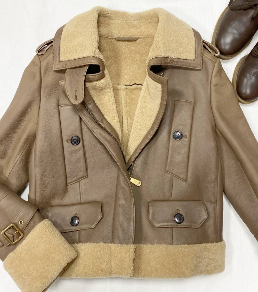 Дубленка Christian Dior размер 44 цена 46 965 руб