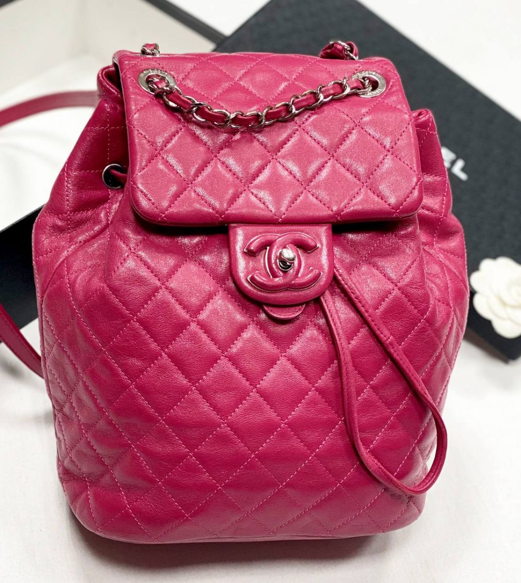 Рюкзак Chanel размер 20/25 цена 230 775 руб 