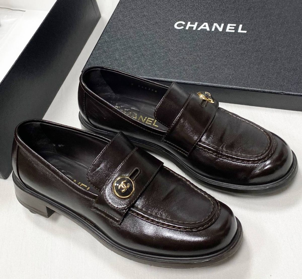 Лоферы Chanel размер 37 цена 31 310 руб