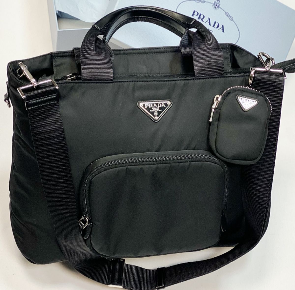 Сумка Prada размер 35/28 цена 53 847 руб 