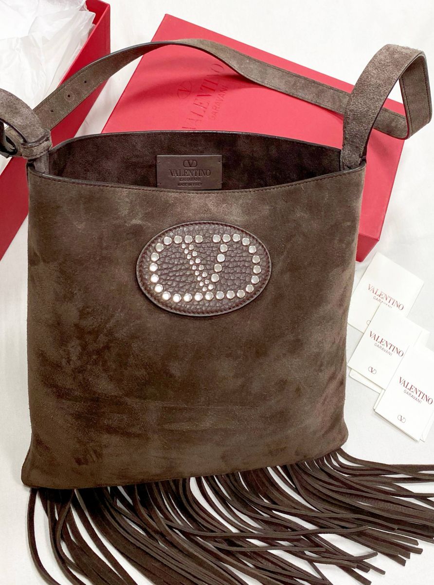 Сумка /замша/ Valentino размер 28/30 цена 46 965  руб