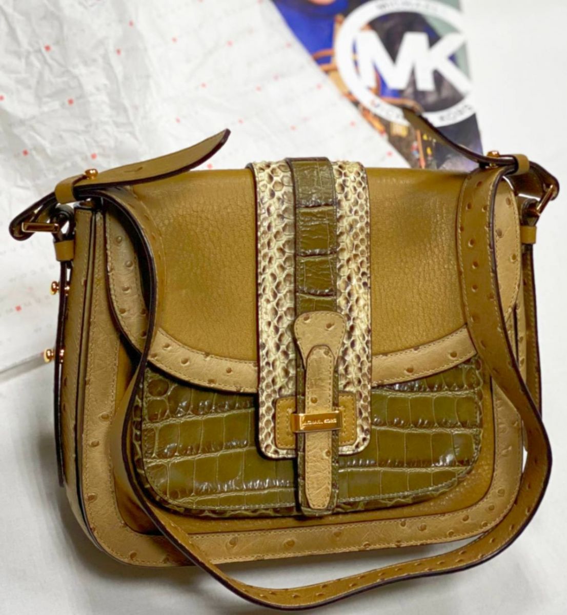Сумка Michael Kors размер 25/20 цена 7 828  руб