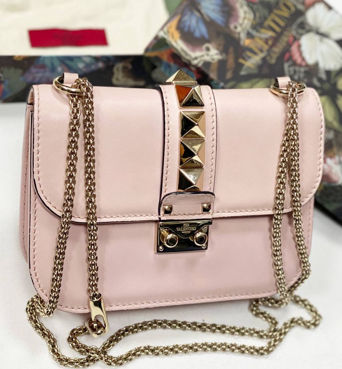 Сумка Valentino размер 20/15 цена 33 847 руб