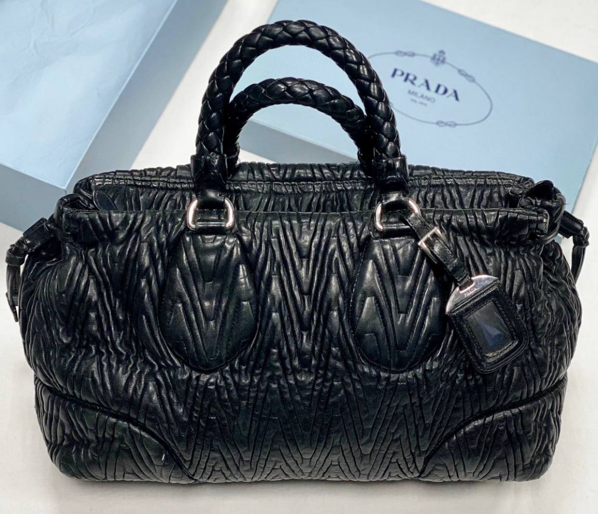 Сумка Prada размер 30/20 цена 23 483 руб