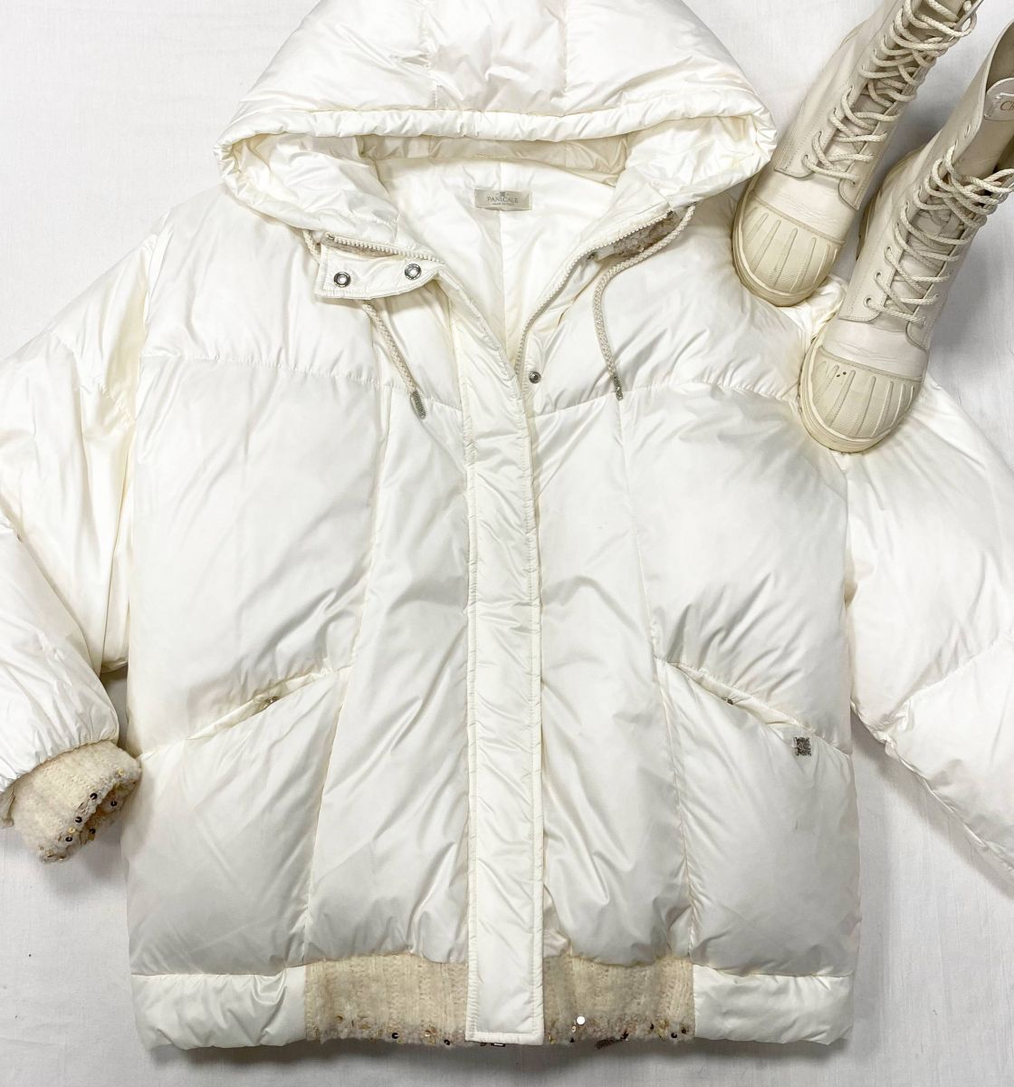 Пуховик / отдерка пайетки / Panicale размер 48 цена 78 275 руб 