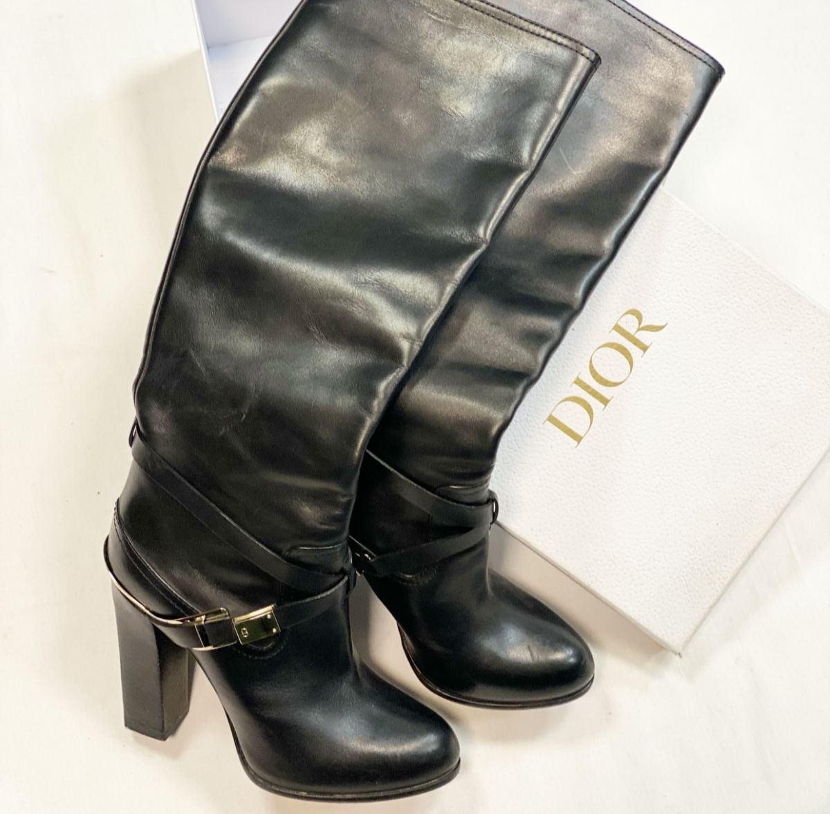 Сапоги Christian Dior размер 37 цена 23 078 руб 
