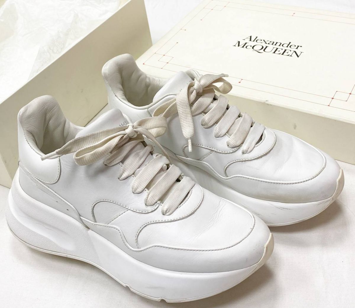 Кроссовки Alexander McQueen размер 38 цена 15 655 руб