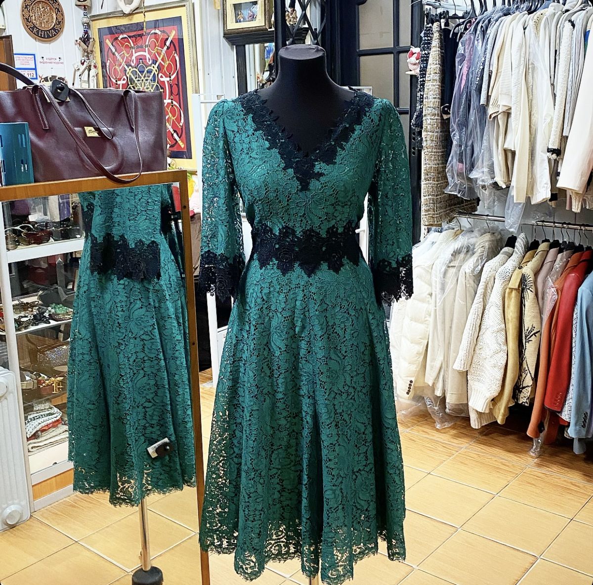 Платье / кружево / Dolce Gabbana размер 46 цена 26 155 руб 