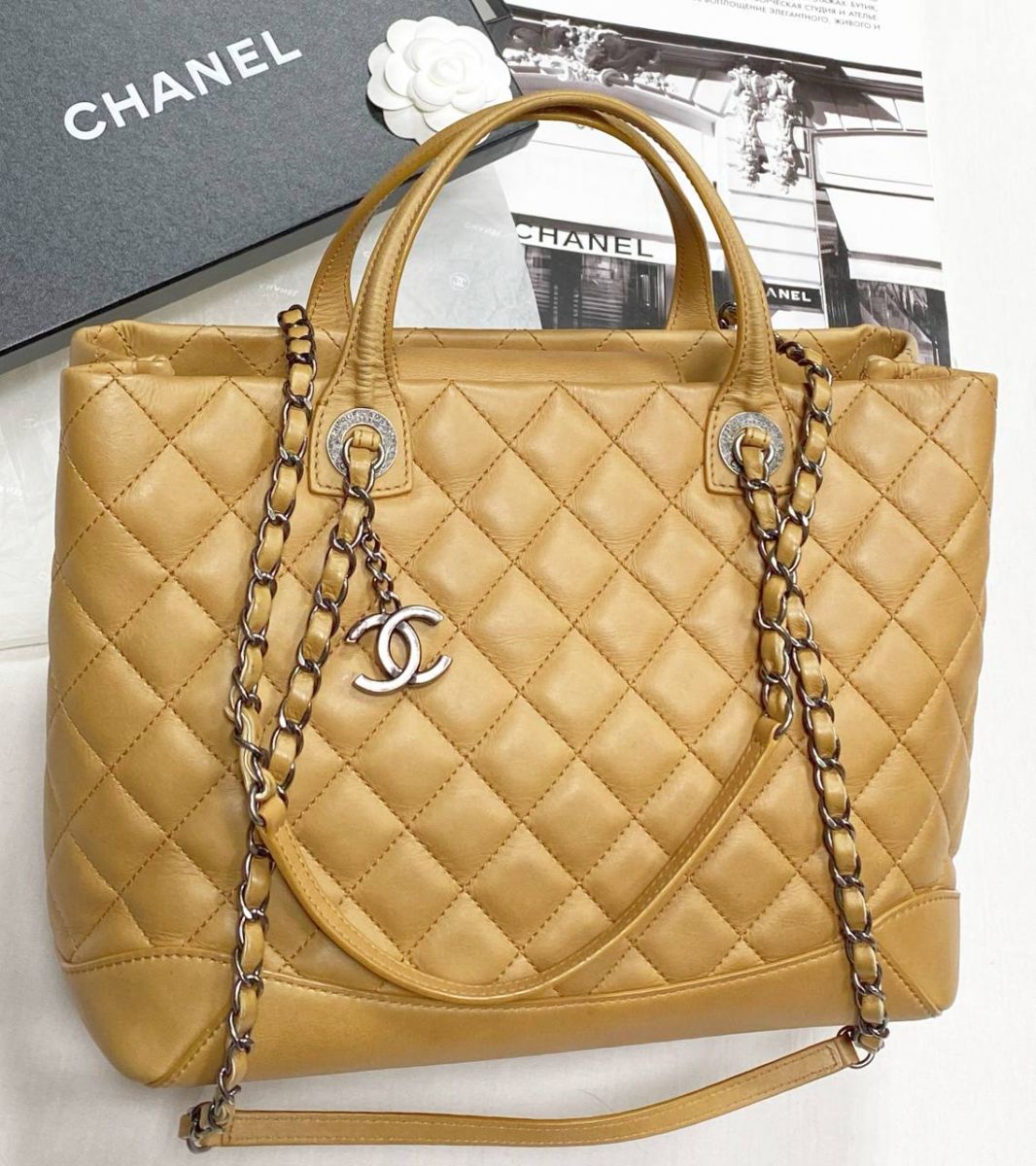 Сумка Chanel размер 30/25 цена 234 825 руб