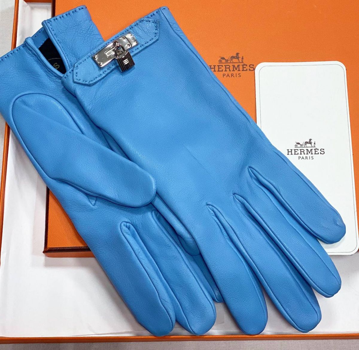 Перчатки Hermès размер 7 цена 54 793 руб