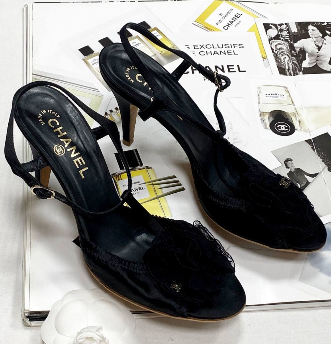 Босоножки Chanel размер 41 цена 23 483 руб 