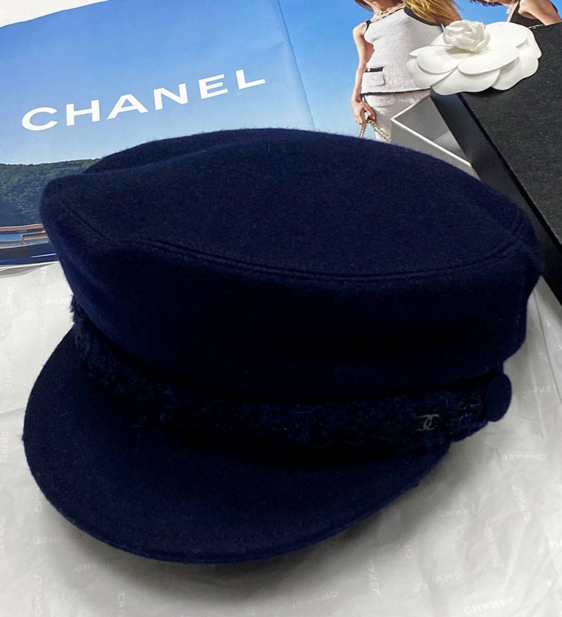 Кепка Chanel размер S цена 31 310 руб 