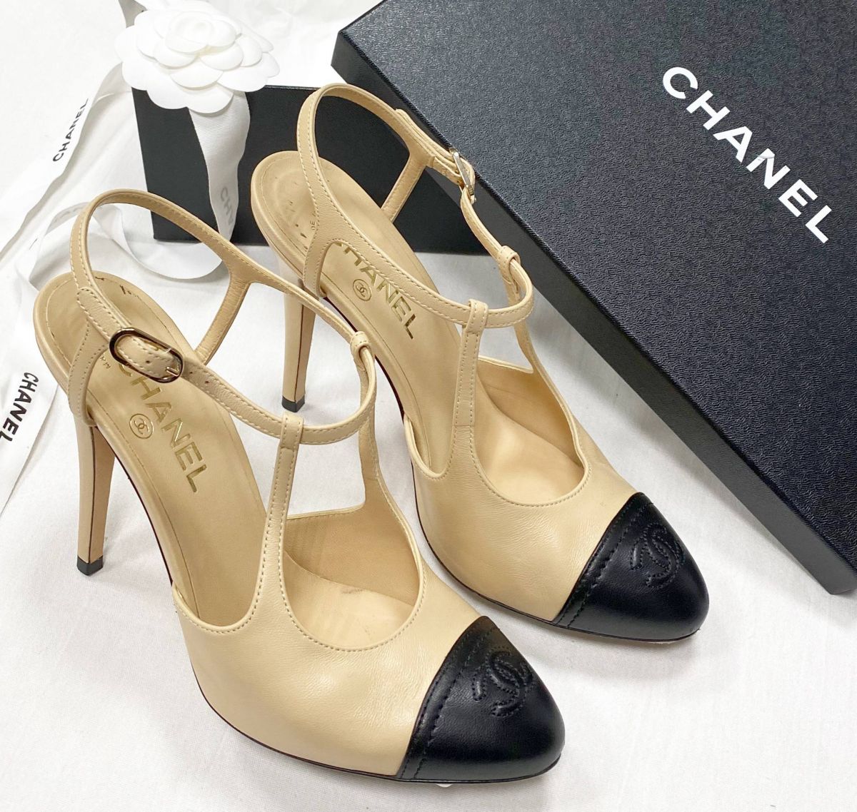 Босоножки Chanel размер 39 цена 46 965 руб