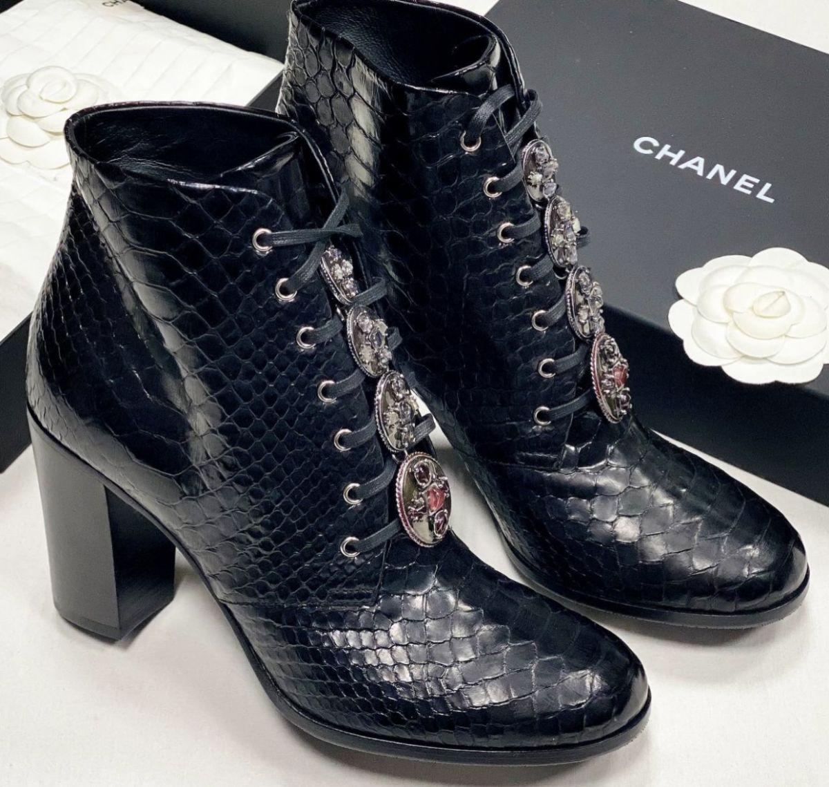 Ботильоны Chanel размер 38 цена 46 155 руб