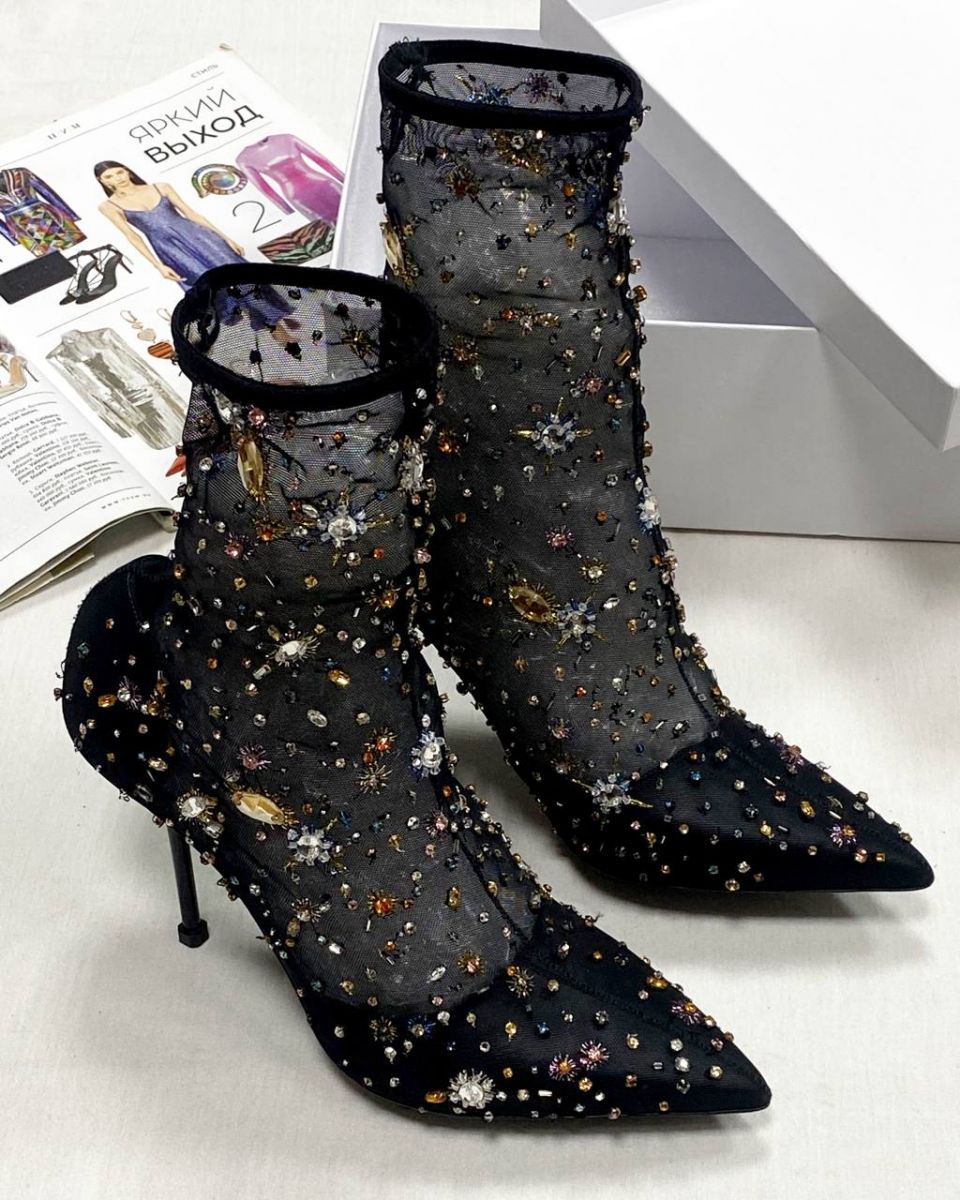 Ботильоны/ камни/ Alexander McQueen размер 40 цена 78 275 руб