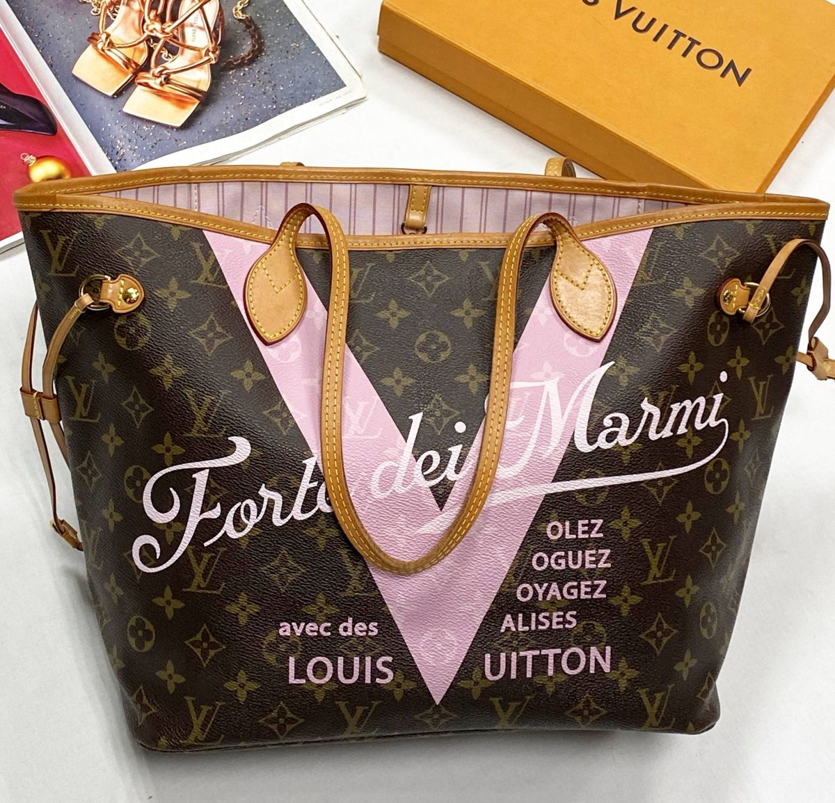 Сумка Louis Vuitton размер 32/28 цена 78 275 руб 