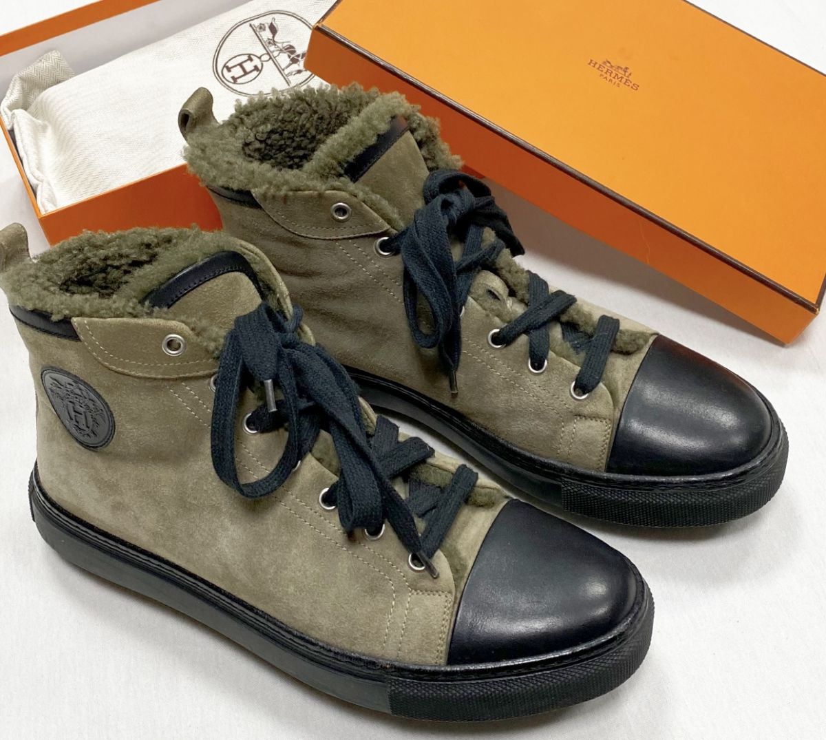 Кеды / на меху / Hermès размер 40 цена 39 138 руб 