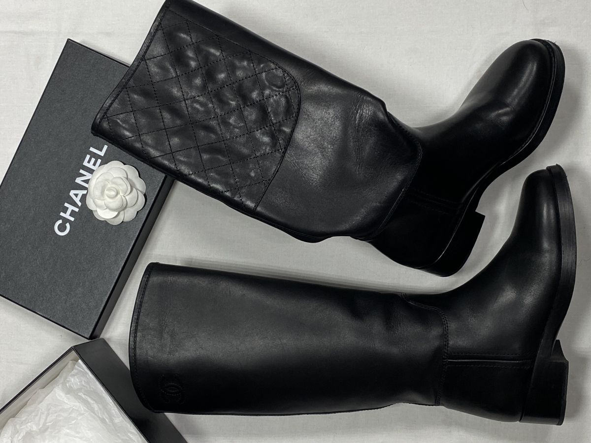 Сапоги Chanel размер 38 цена 62 620 руб 
