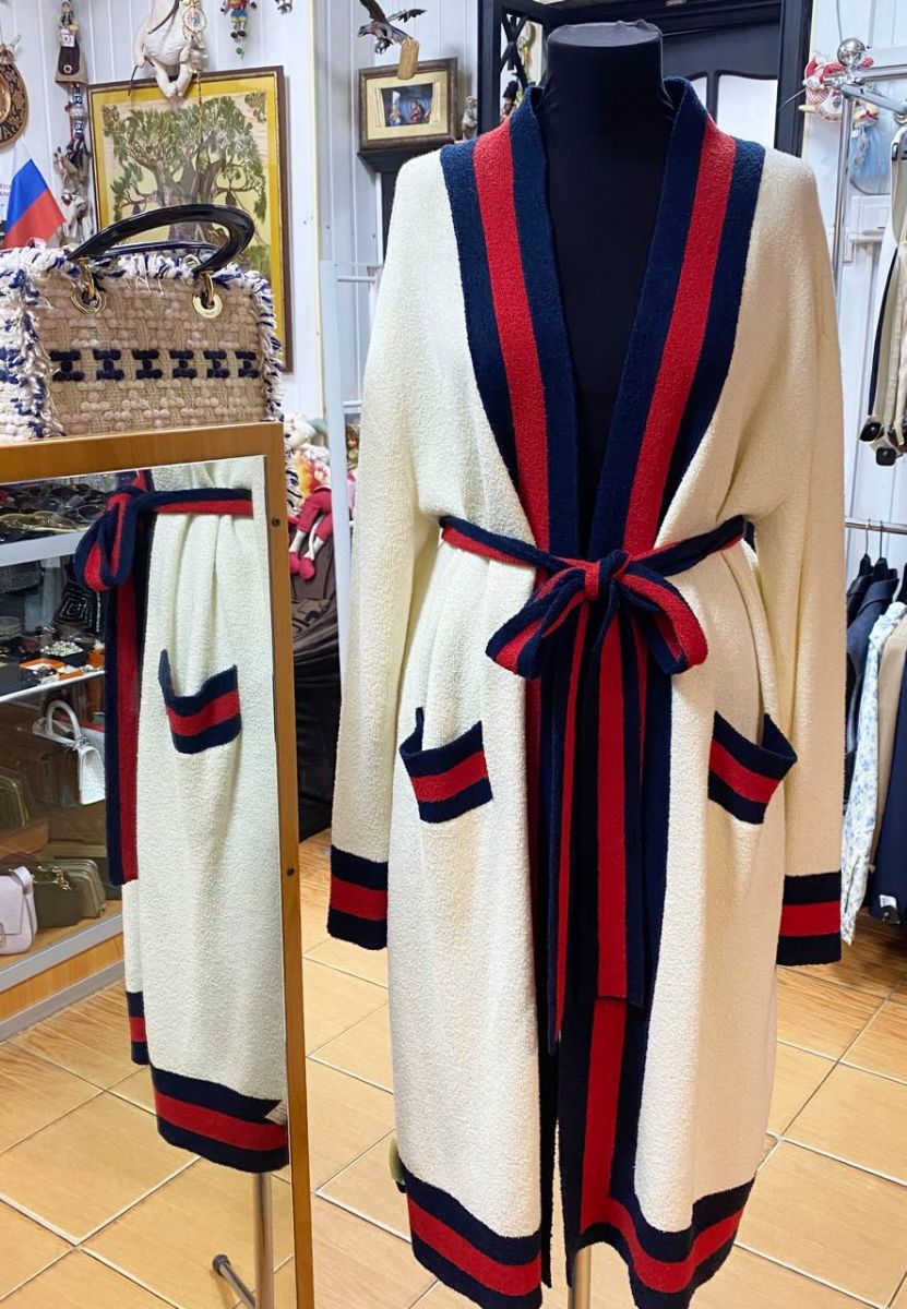 Кардиган/ пайетки/ Gucci размер M цена 62 620 руб