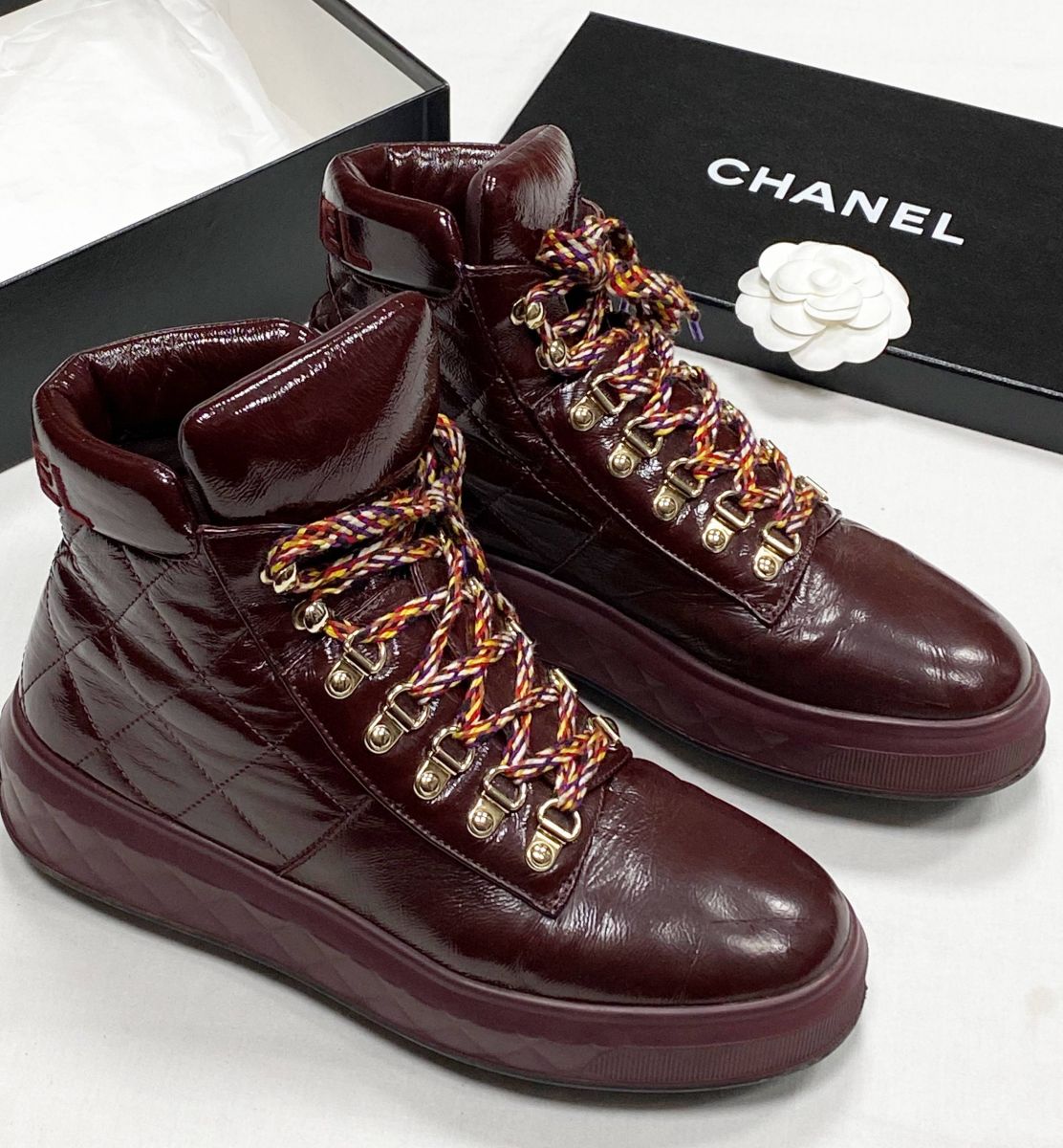 Ботинки Chanel размер 40 цена 39 138 руб
