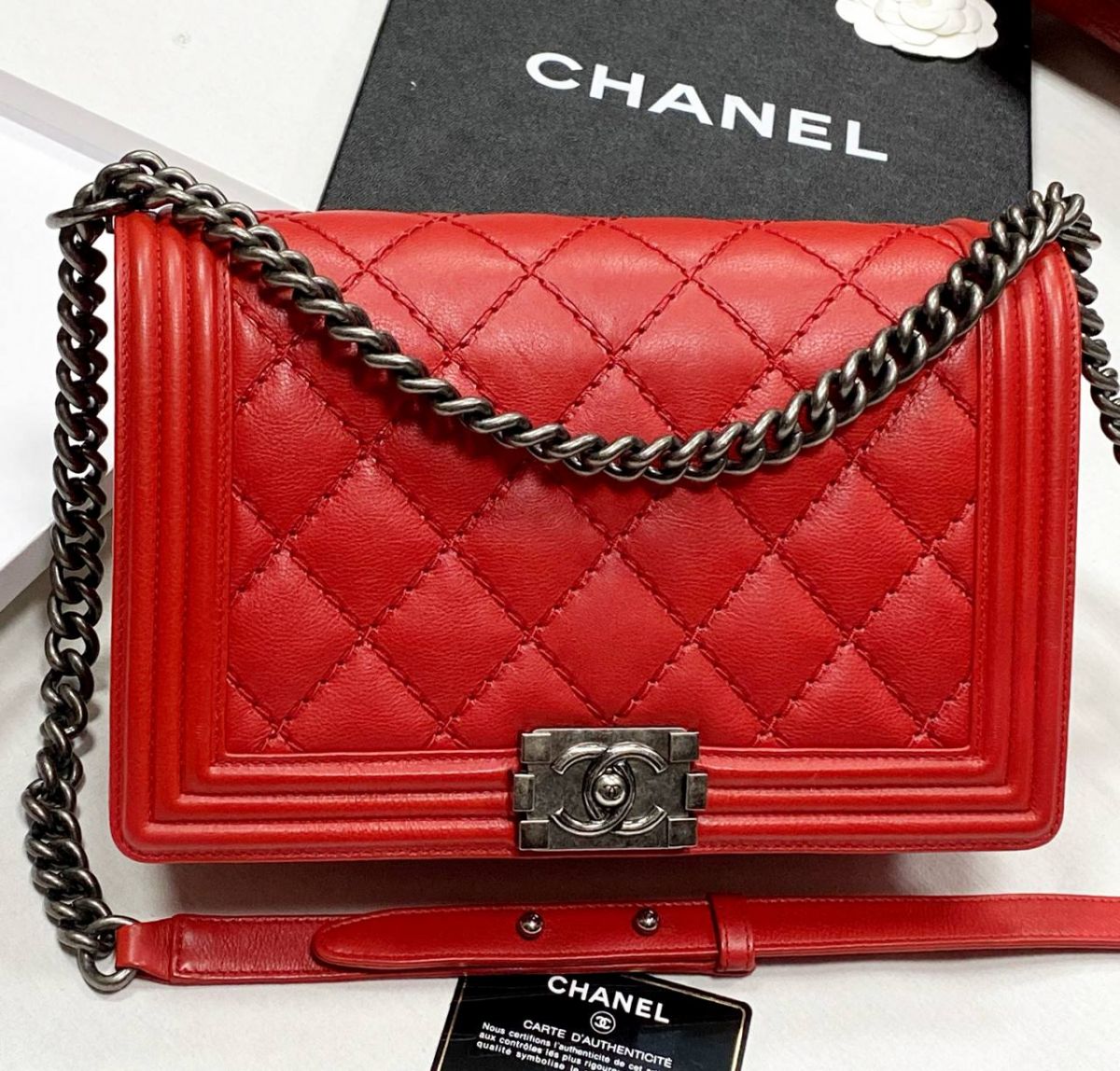 Сумка Chanel размер 26/16 цена 234 825 руб/ карточка/

