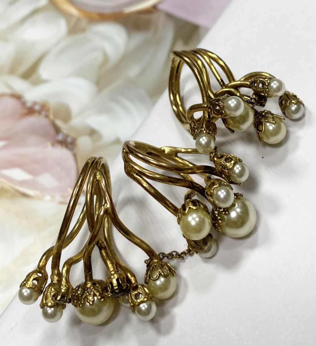 Кольцо 3-ное цена 15 655 руб