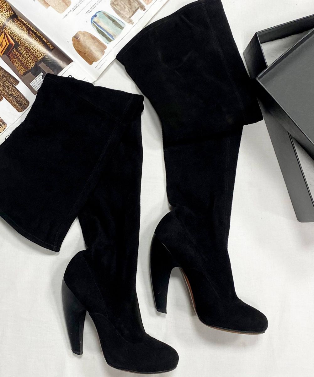 Сапоги /замша / Alaïa размер 36 цена 23 483 руб