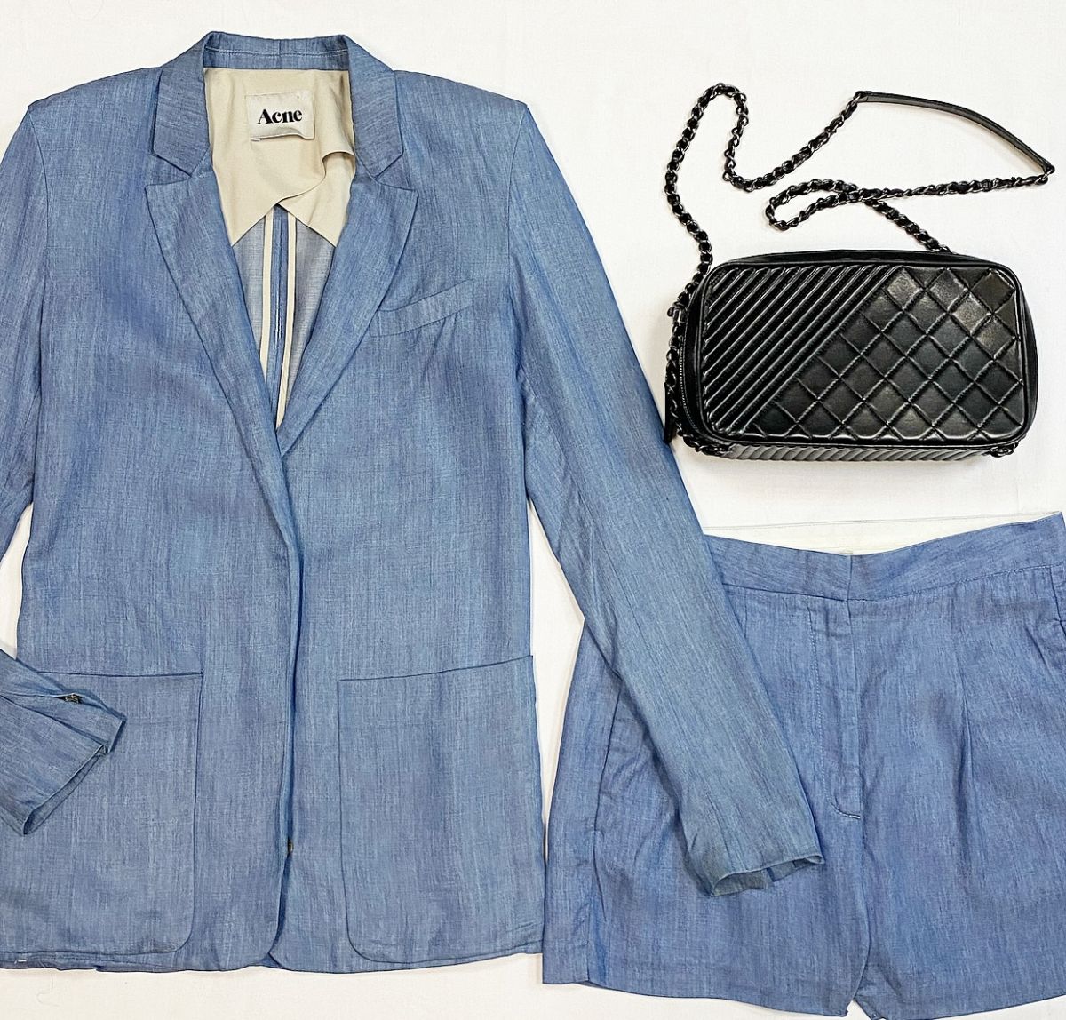 Костюм Acne размер 34 цена 9 231 рубСумка Chanel
