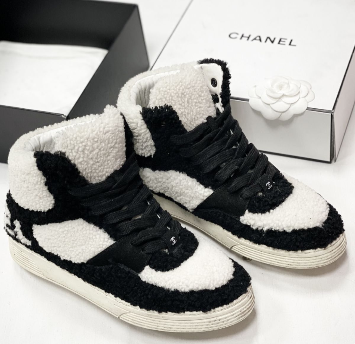Ботинки Chanel размер 39 цена 76 925 руб 