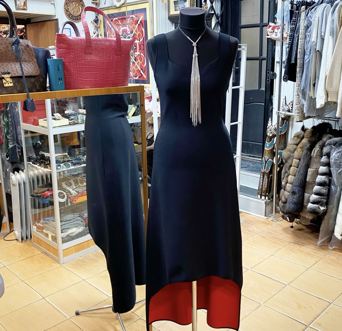 Платье Alexander McQueen размер M цена 61 540 руб 