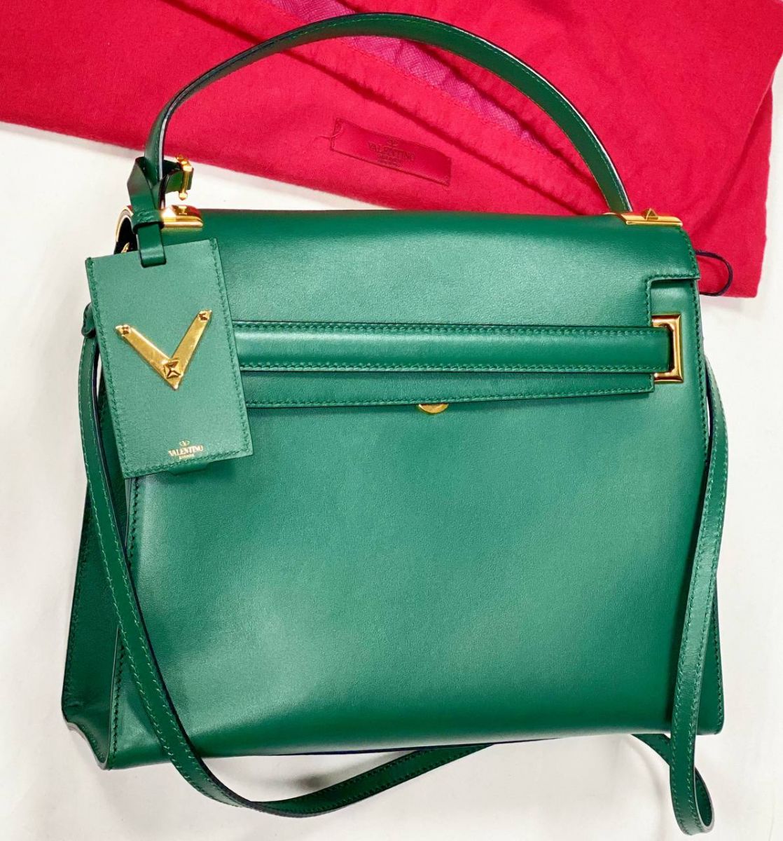 Сумка Valentino размер 30/20 цена 70 448 руб