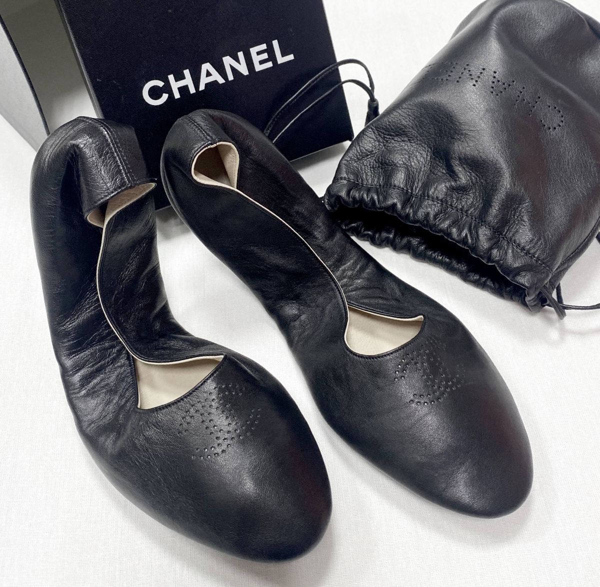 Чешки Chanel размер 36.5 цена 23 483 руб / новые / упаковка /