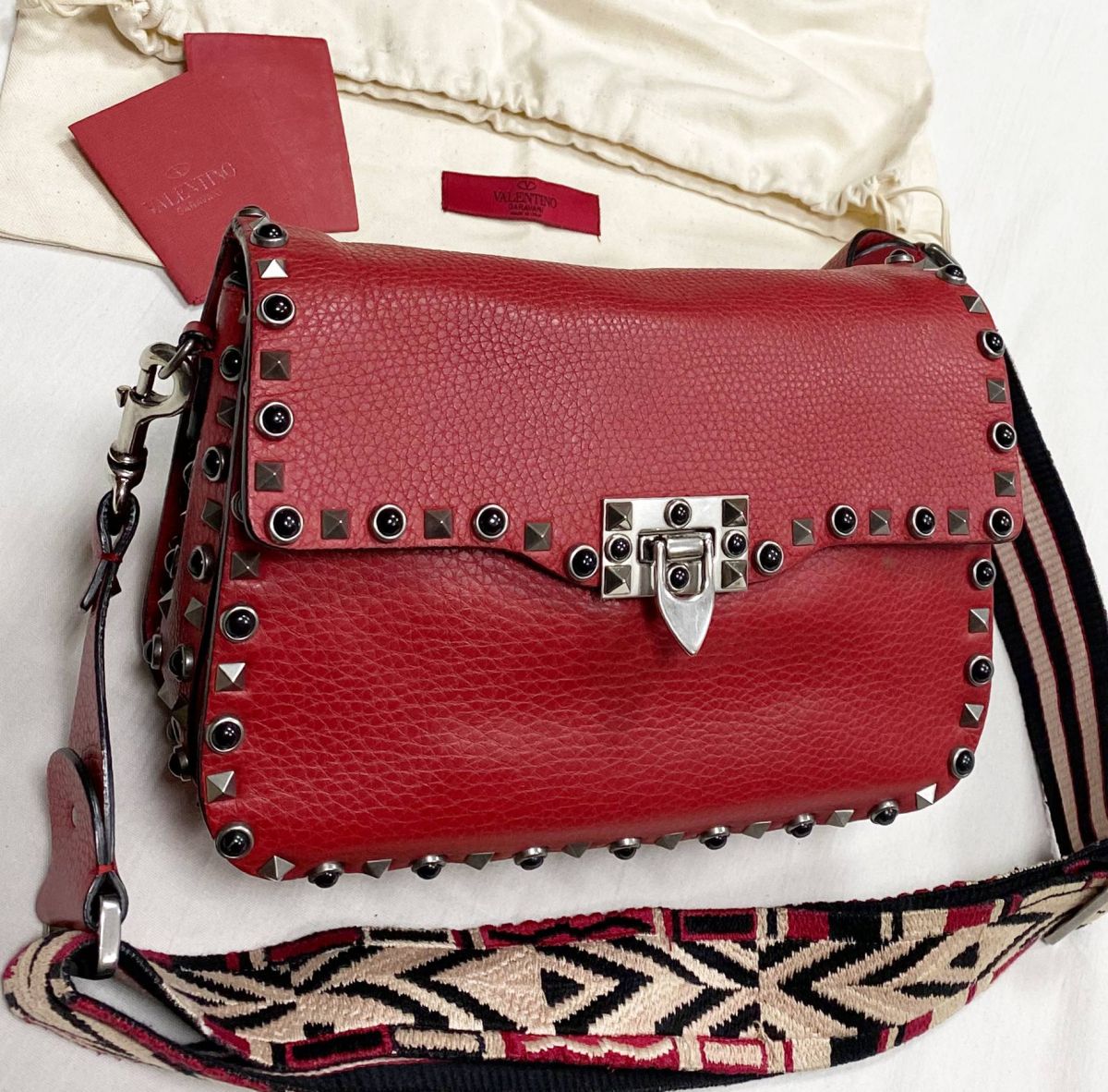 Сумка Valentino размер 25/20 цена 78 275 руб