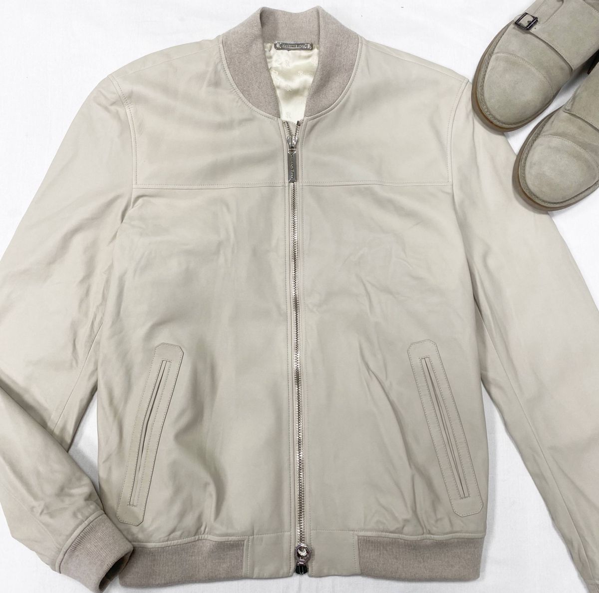 #mechtamen Куртка / кожа / шелковая подкладка / Stefano Ricci размер 50 цена 93 930 руб