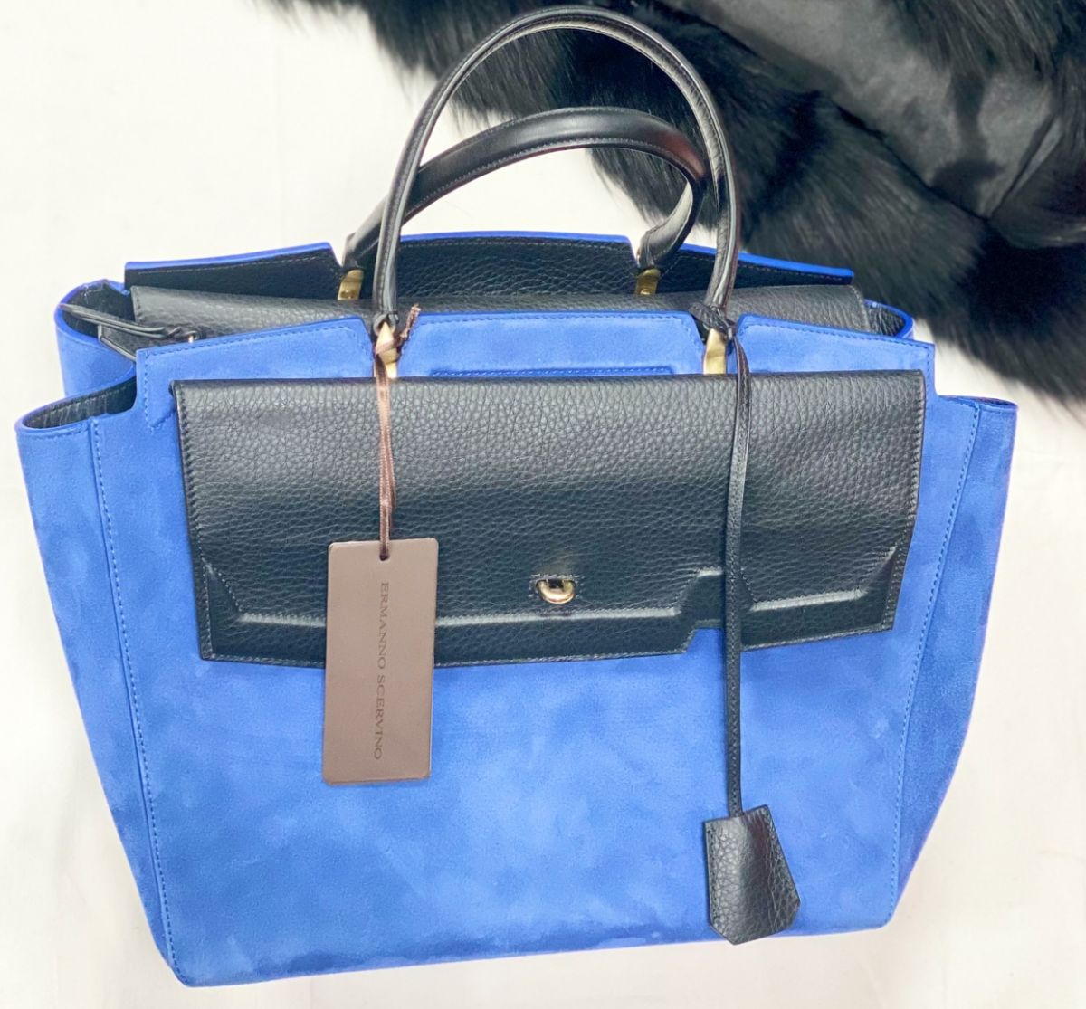 Сумка Ermanno Scervino размер 35/25 цена 46 155 руб 