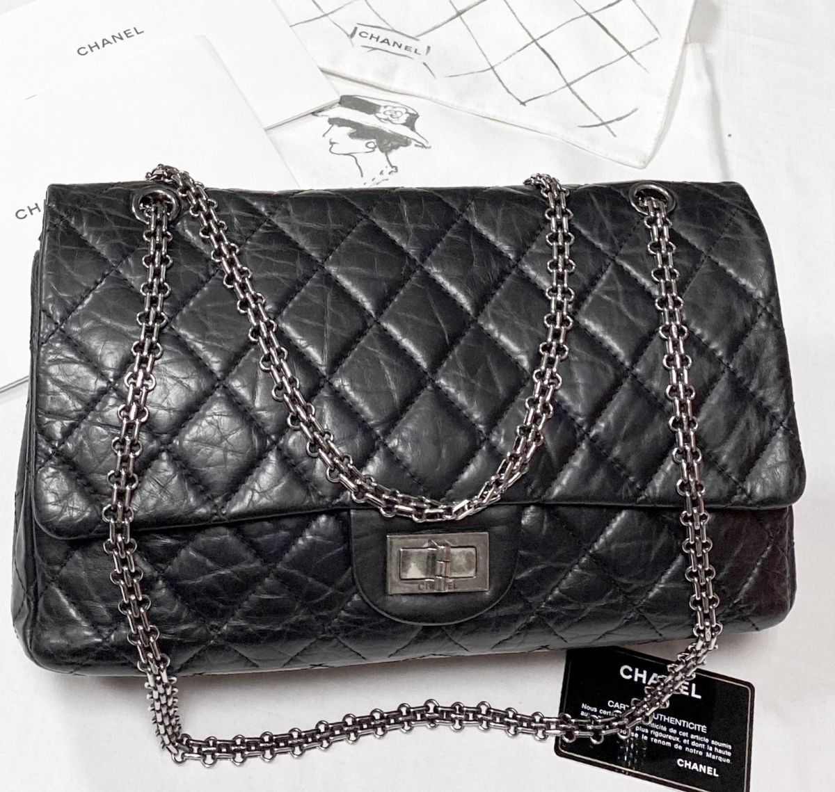 Сумка Chanel размер 30/20 цена 234 825 руб / карточка /