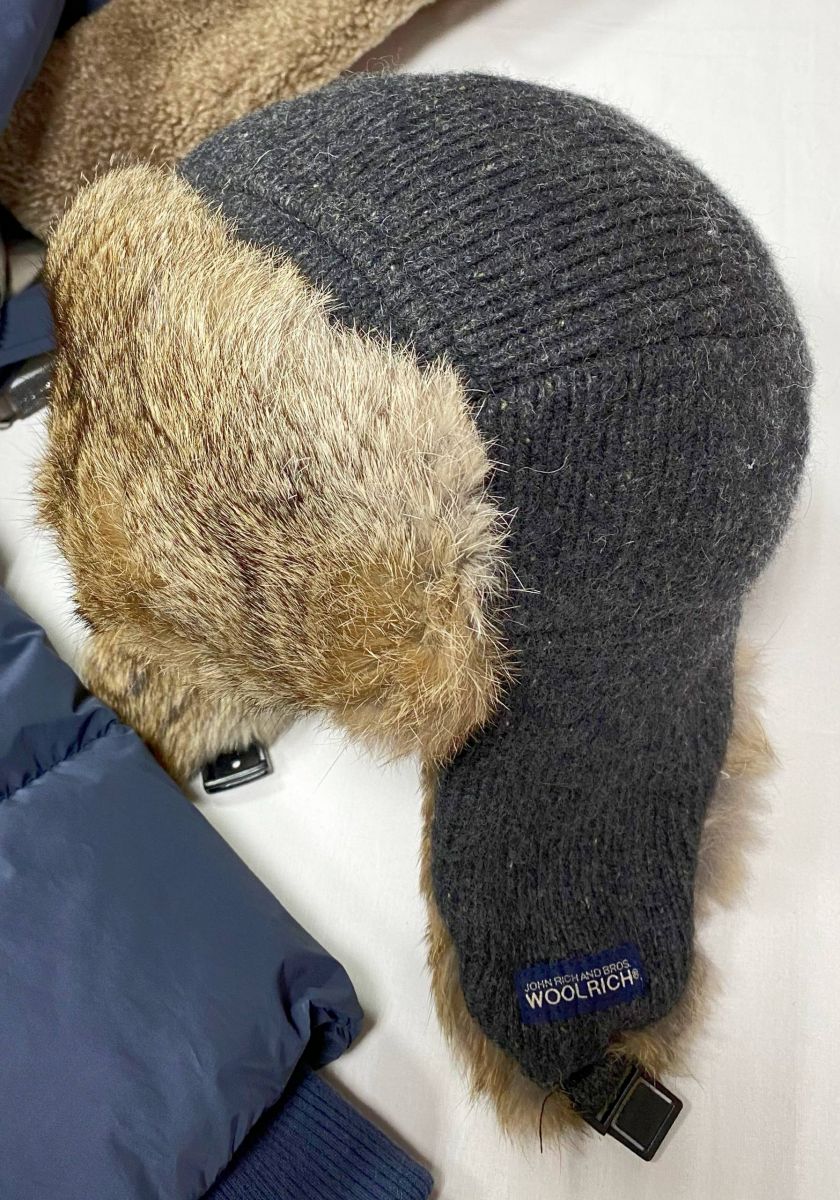 Шапка ушанка Woolrich размер S цена 6 262 руб