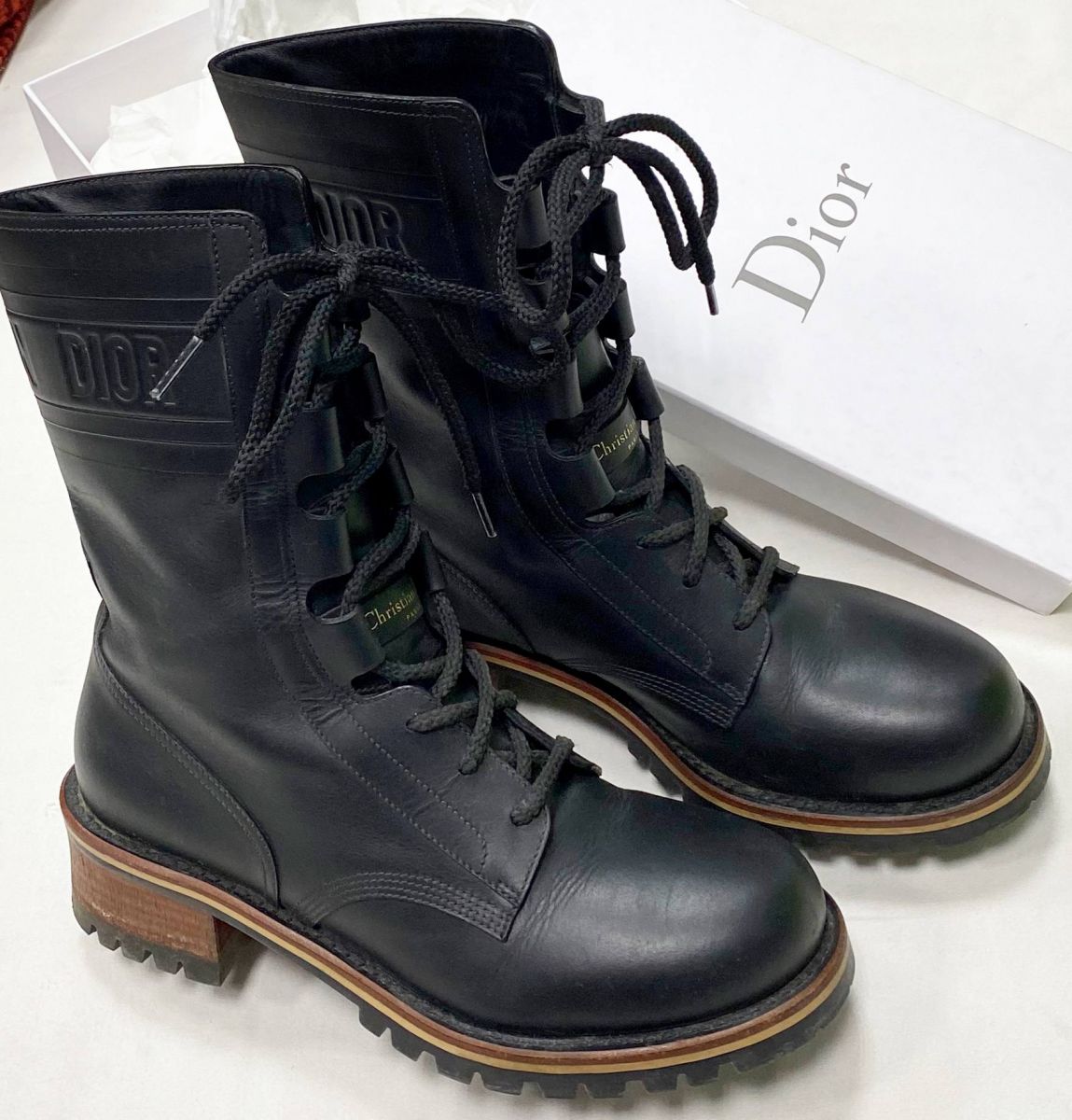 Ботинки Christian Dior размер 39 цена 23 483 руб