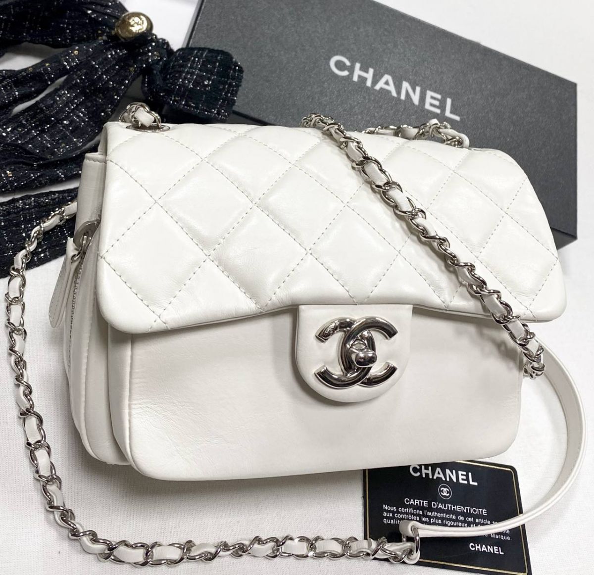 Сумка Chanel размер 20/15 цена 313 100 руб / карточка /