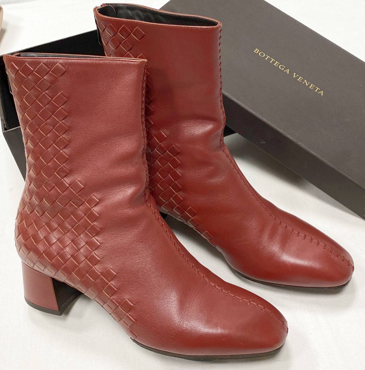 Ботильоны Bottega Veneta размер 37 цена 15 655 руб