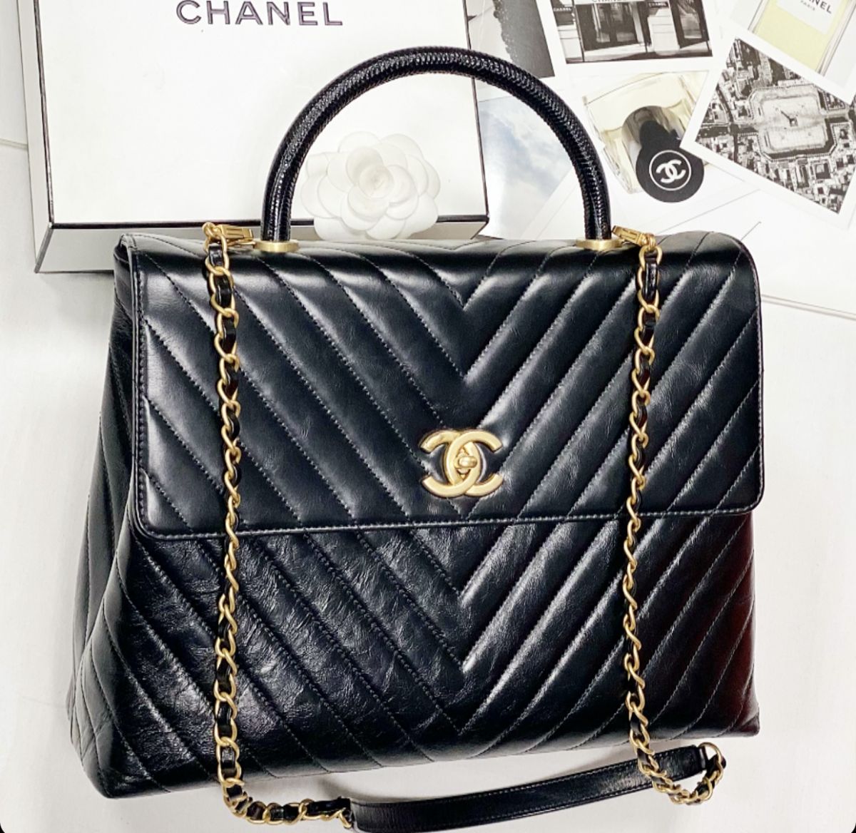 Сумка Chanel размер 30/25 цена 384 630 руб 