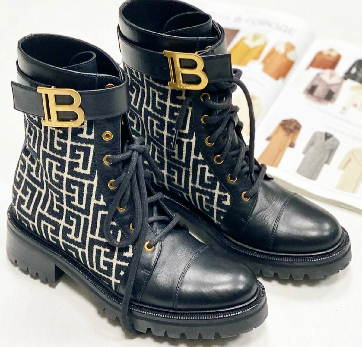 Ботинки Balmain размер 40 цена 28 154 руб