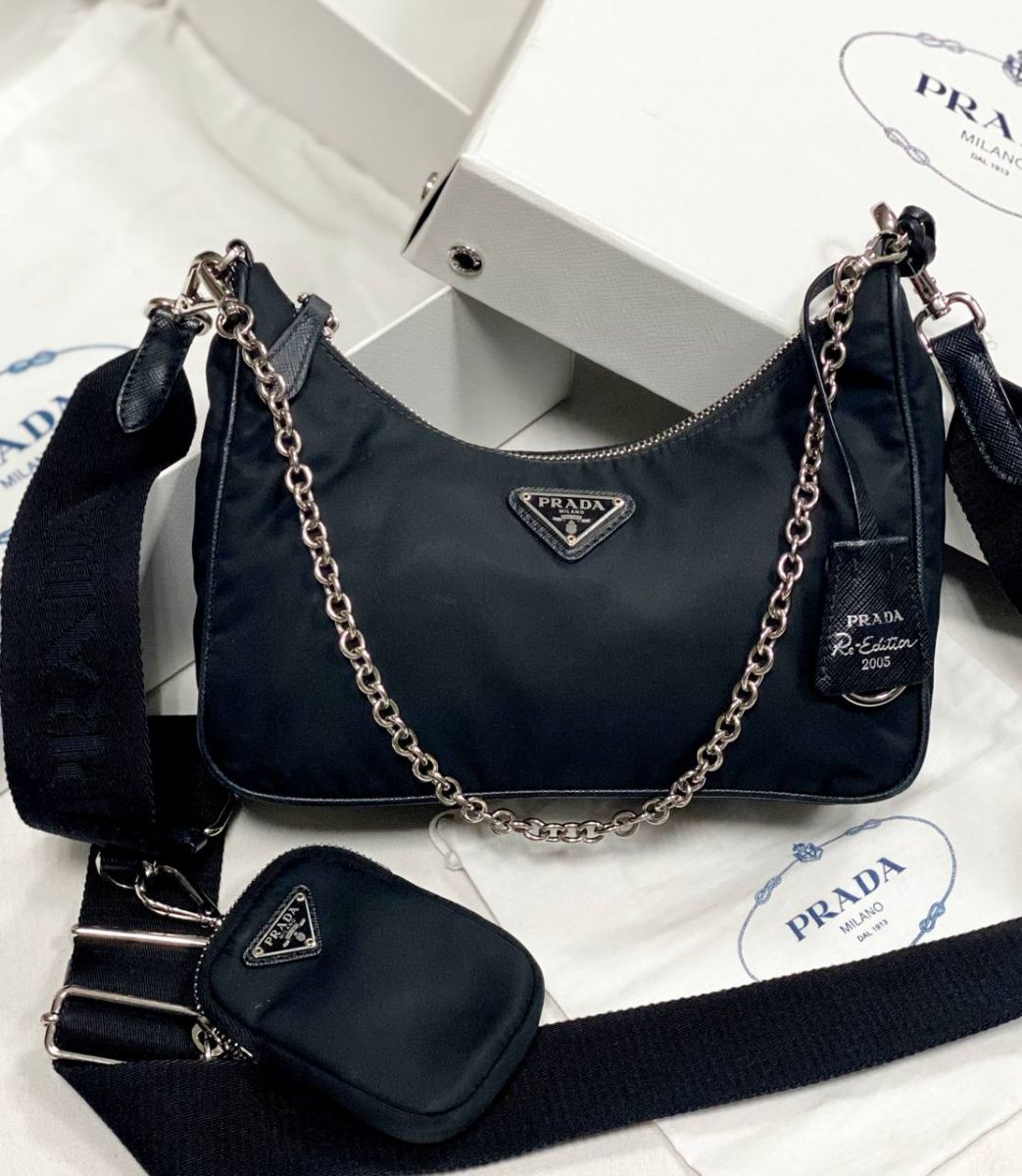 Сумка Prada размер 20/12 цена 46 965 руб 