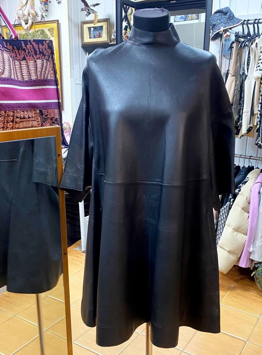 Платье/ кожа/ Alaïa размер 36 цена 46 965 руб