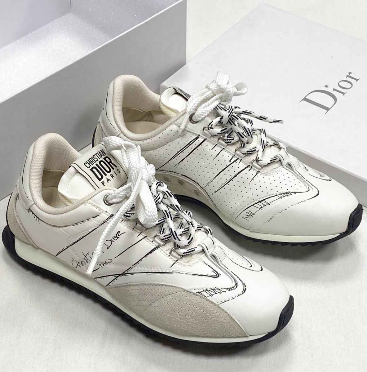 Кроссовки Christian Dior размер 38 цена 46 965 руб
