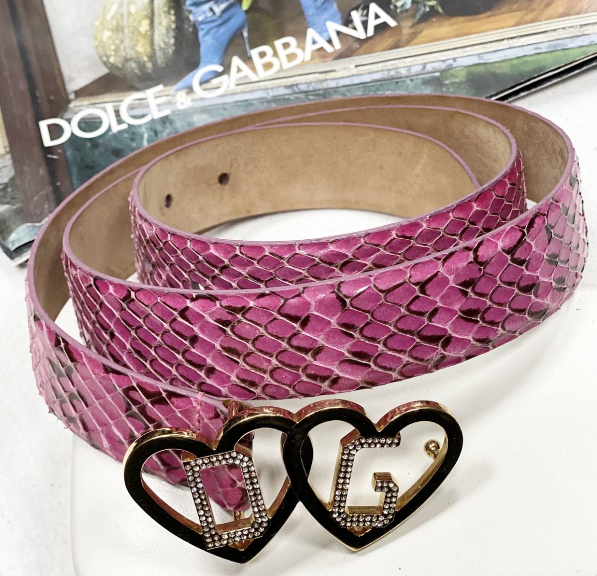 Ремень Dolce Gabbana размер 95/38 цена 7 693 руб 