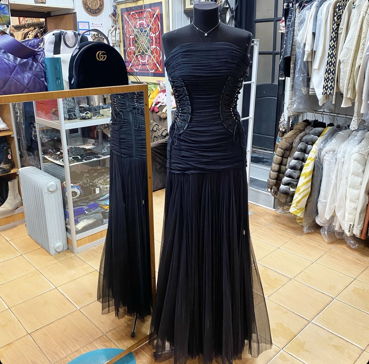 Платье Dolce Gabbana размер 46 цена 23 078 руб 