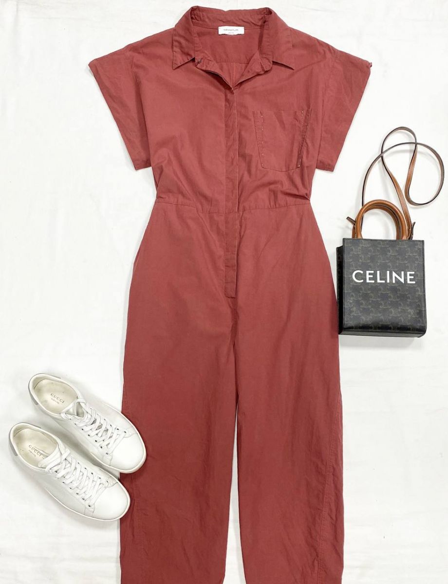 Комбинезон Fabiana Filippi размер 42 цена 39 138 рубКеды Gucci размер 38.5 цена 15 655 рубСумка Celine