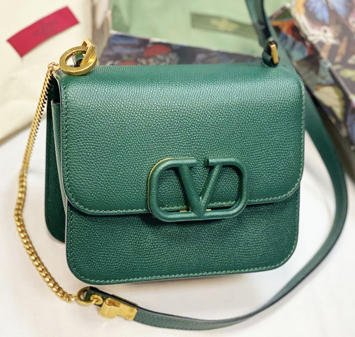 Сумка Valentino размер 18/15 цена 61 540 руб 