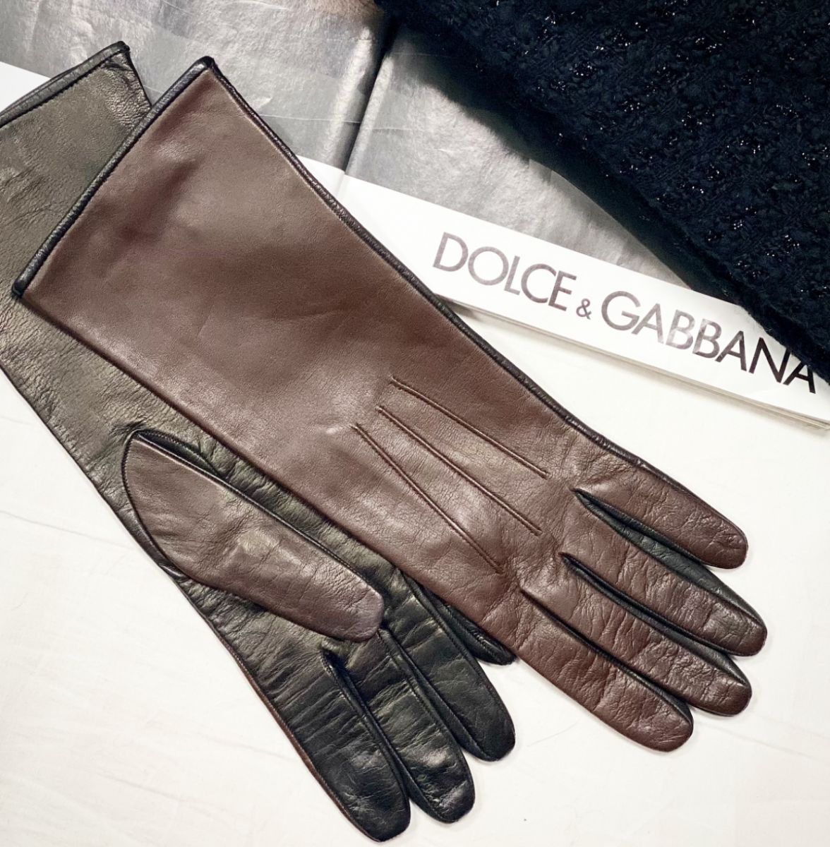 
Перчатки Dolce Gabbana размер 8 цена 10 959 руб